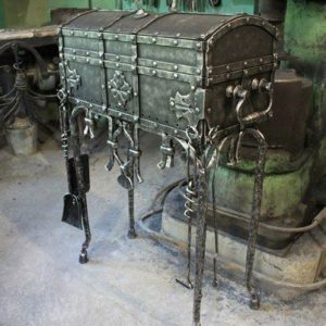 Кованый мангал "Ларчик"